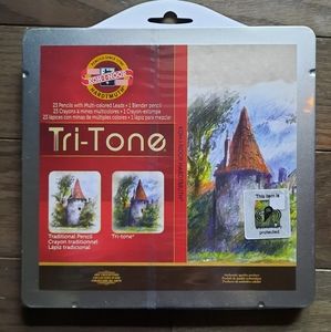 Kohinoor Tri-Tone Colored Pencil Set